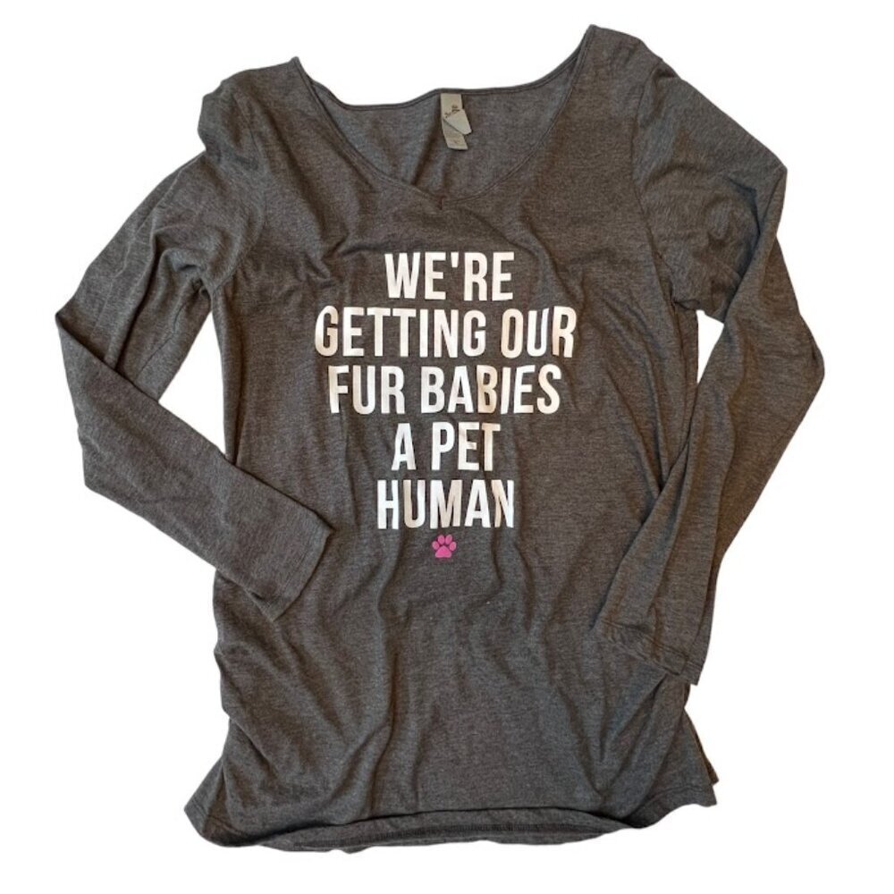 Fur Baby Maternity Shirt XL